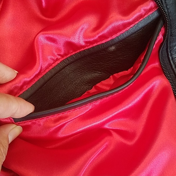 Black leather German replica motorcycle jacket - Picture 8 of 8